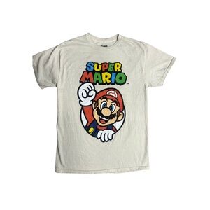 Nintendo Super Mario Colorful Graphic Tee